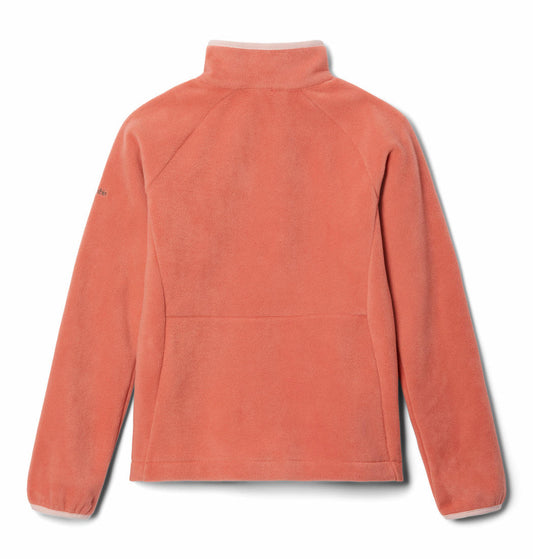 Columbia Kids Unisex Peach Fast Trek III Full Zip Fleece Top