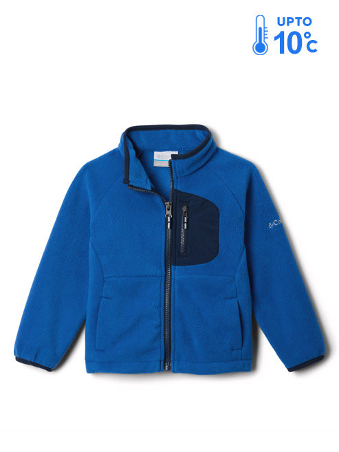 Columbia Kids Unisex Navy Blue Fast Trek IV Fleece Jacket