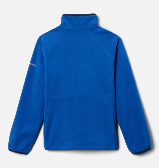 Columbia Kids Unisex Navy Blue Fast Trek IV Full Zip Fleece Jacket