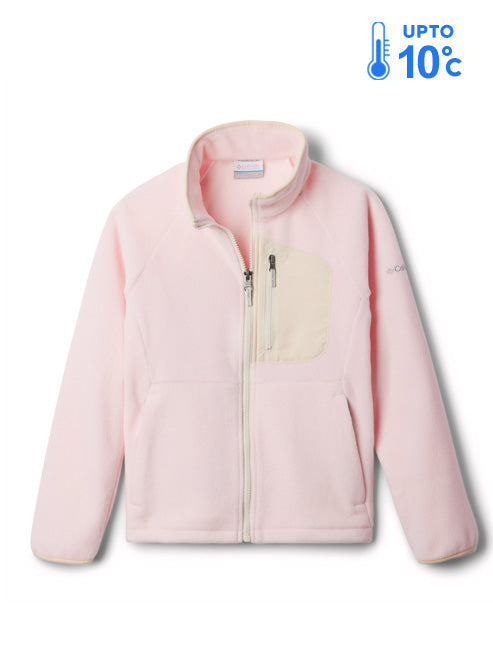 Columbia Kids Unisex Pink Fast Trek IV Fleece Jacket