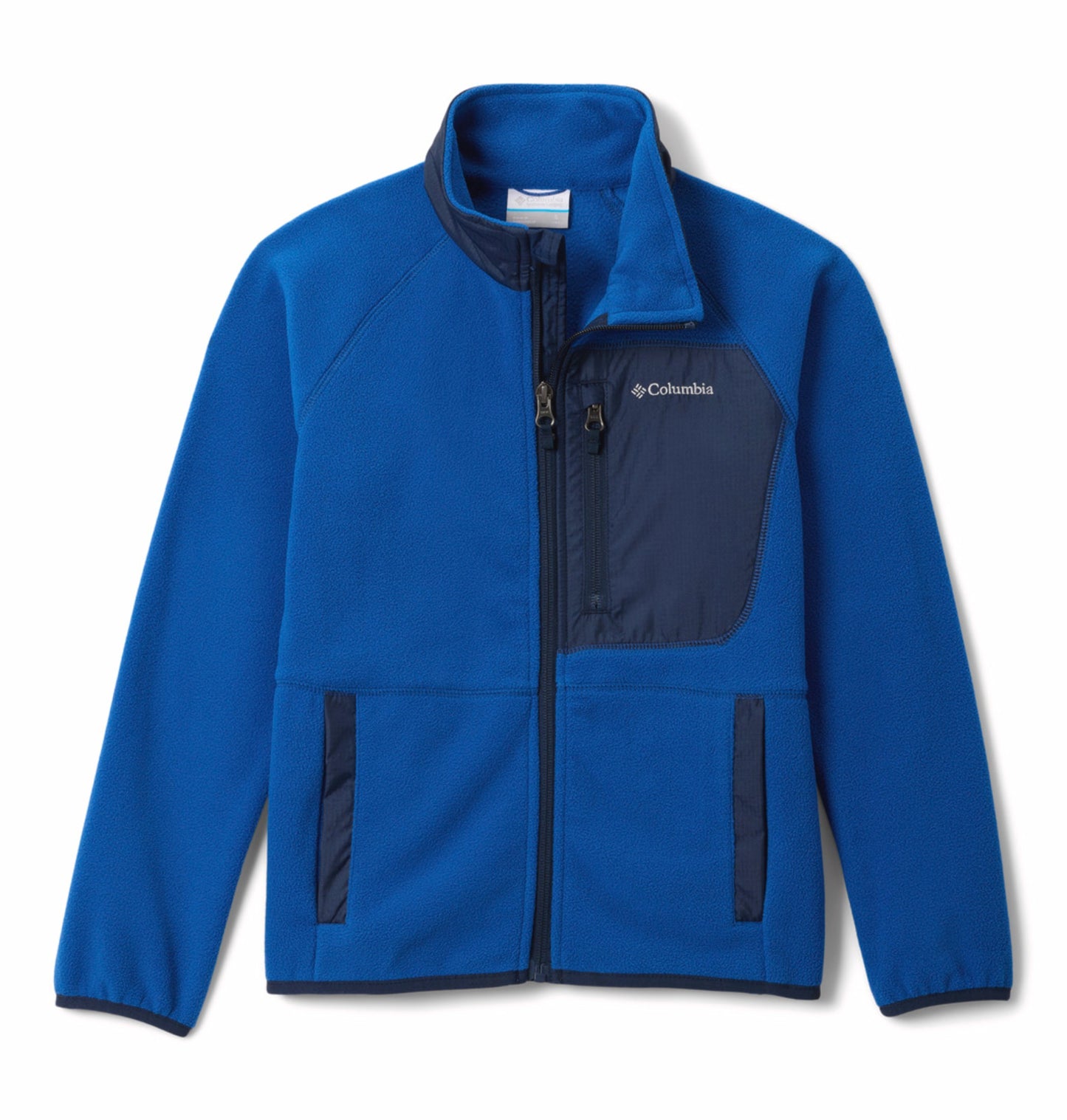 Columbia Kids Unisex Blue Fast Trek V Fleece Jacket
