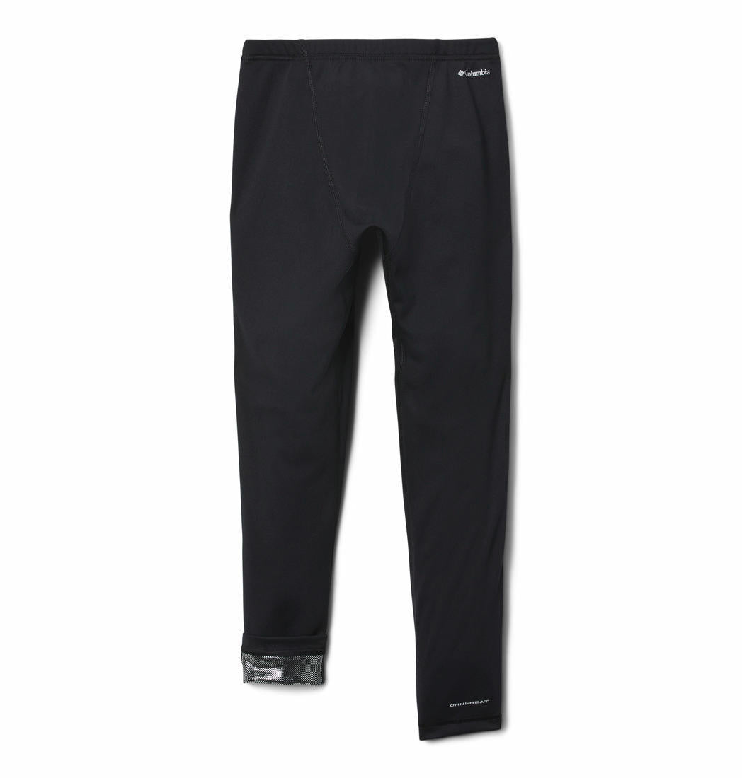 Columbia Kids Unisex Black Midweight Tight 2 Baselayer Bottom