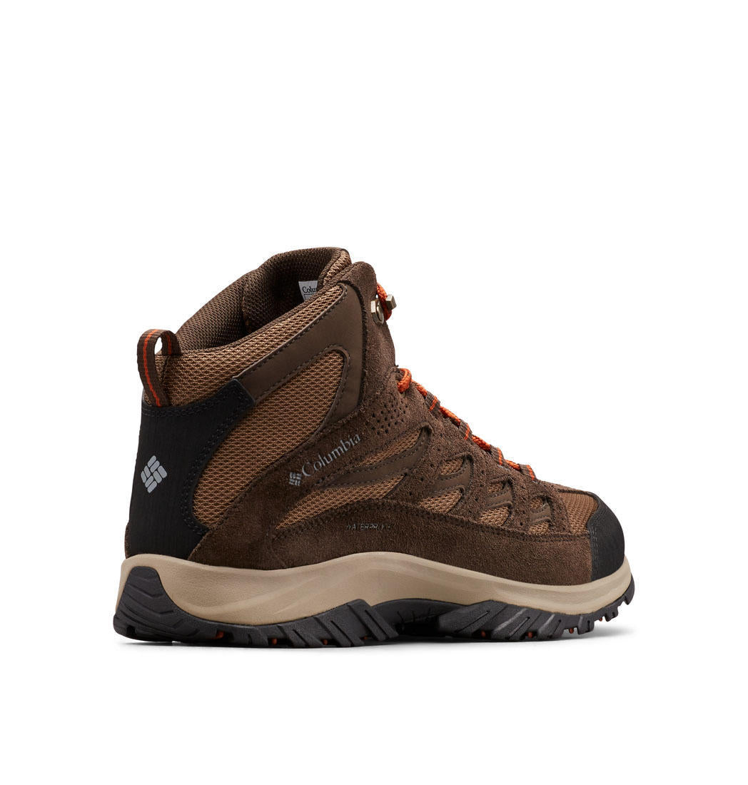 Columbia Men Brown CRESTWOOD MID WATERPROOF