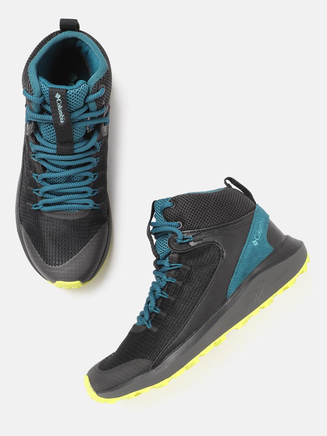 Columbia Women Black TRAILSTORM MID Water Resistant Shoes