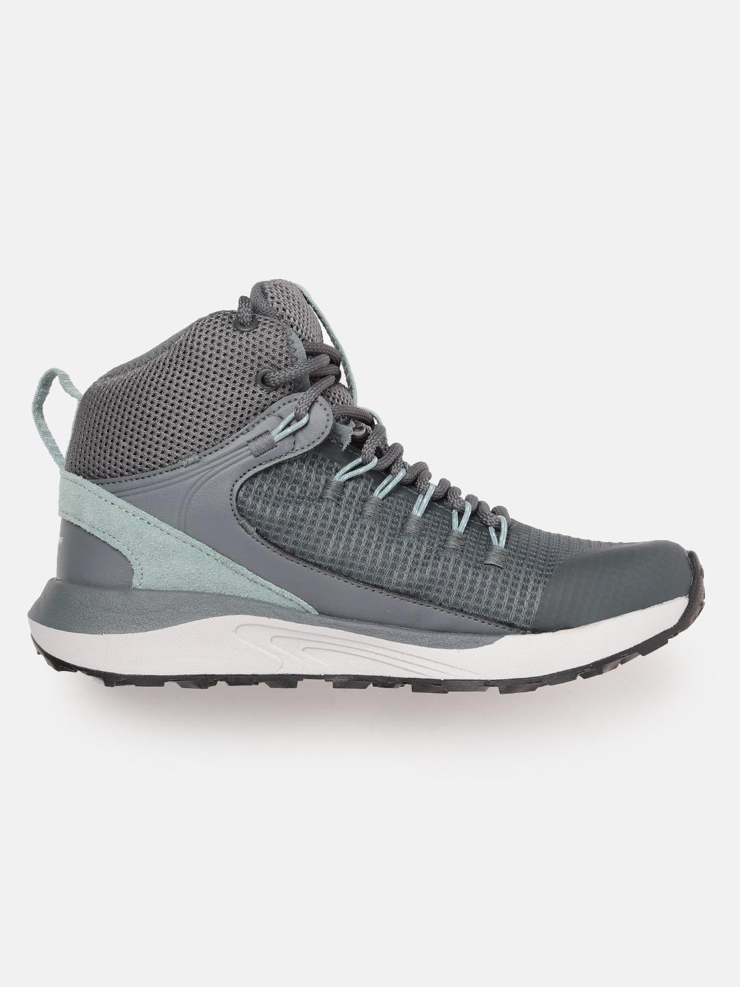 Columbia Women Grey TRAILSTORM MID Water Resistant Shoes