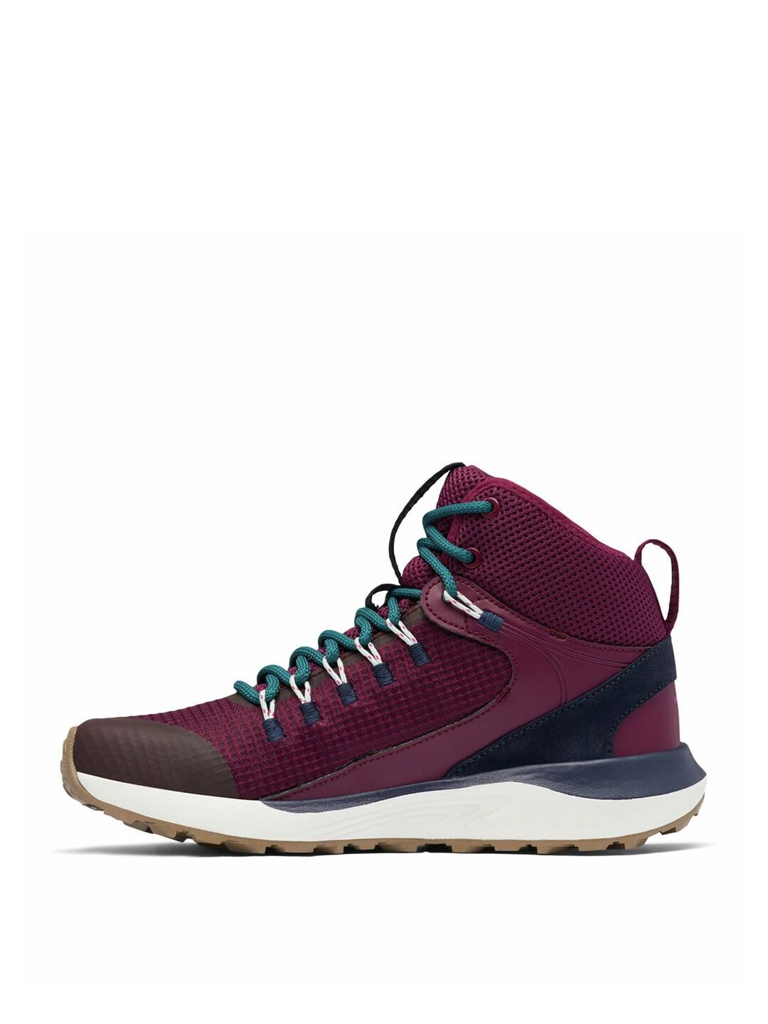 Columbia Women Red TRAILSTORM MID Water Resistant Shoes