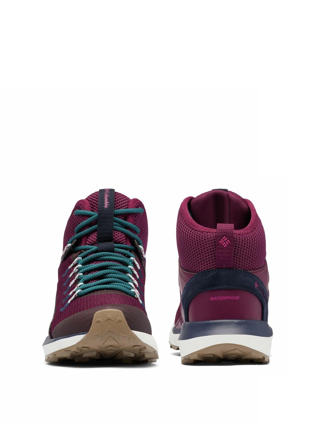 Columbia Women Red TRAILSTORM MID Water Resistant Shoes