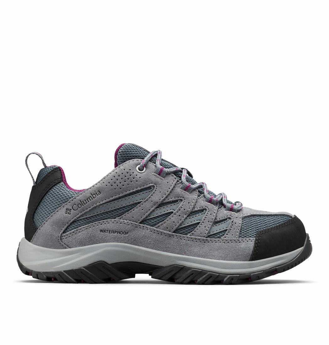 Columbia Womens Grey CRESTWOOD WATERPROOF Shoes