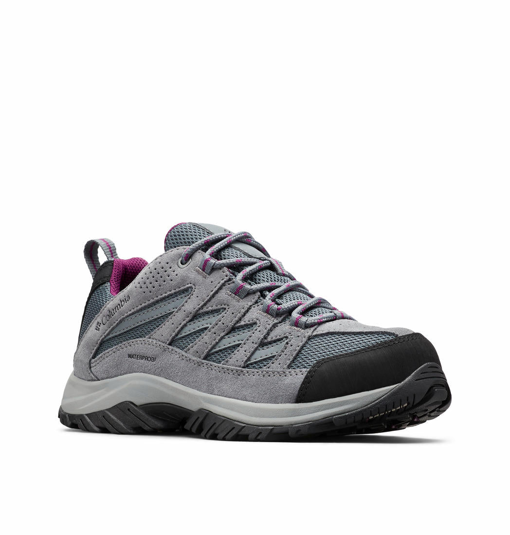 Columbia Womens Grey CRESTWOOD WATERPROOF Shoes
