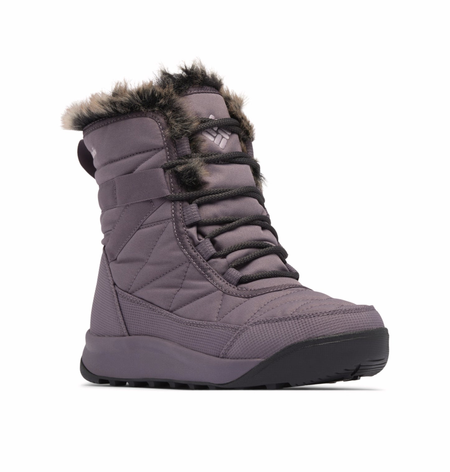 Columbia Women Purple Omni-Heat Reflective Minx Shorty IV High Shoes