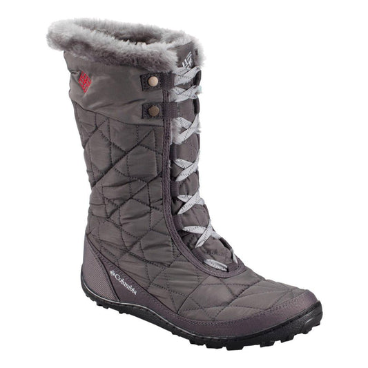 Columbia Women Grey MINX MID II OMNI-HEAT Water Resistant Shoes