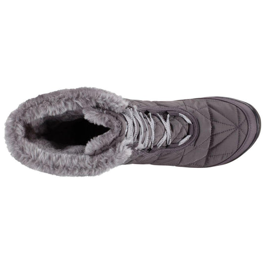 Columbia Women Grey MINX MID II OMNI-HEAT Water Resistant Shoes