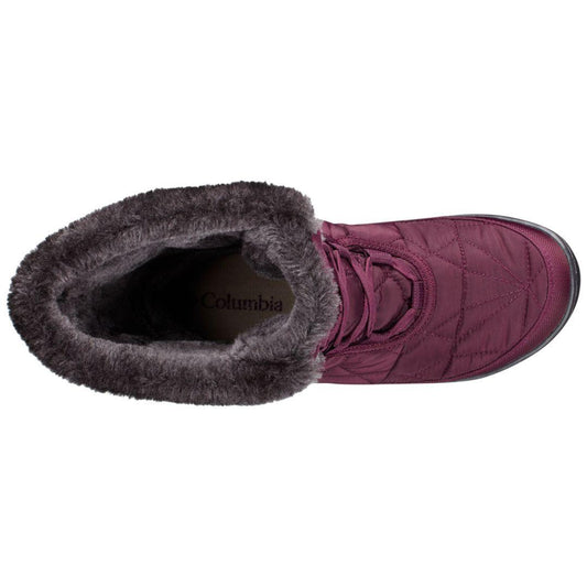 Columbia Women Purple MINX MID II OMNI-HEAT Water Resistant Shoes