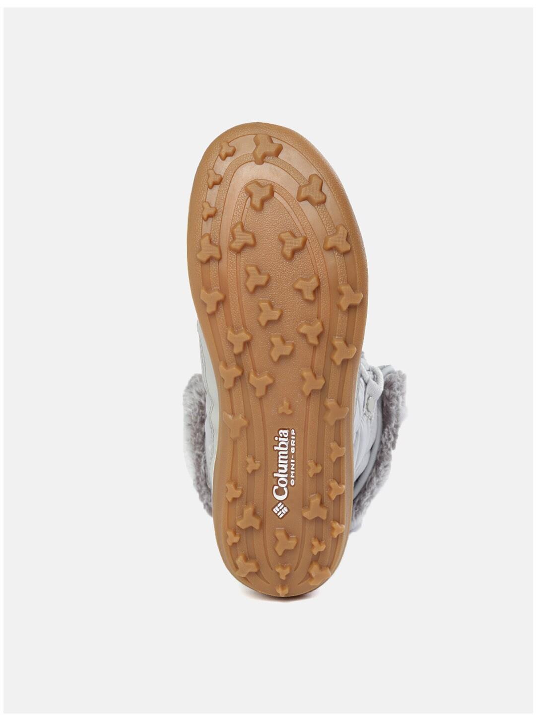 Columbia Women Grey HEAVENLY SHORTY OMNI-HEAT Water Resistant Shoes
