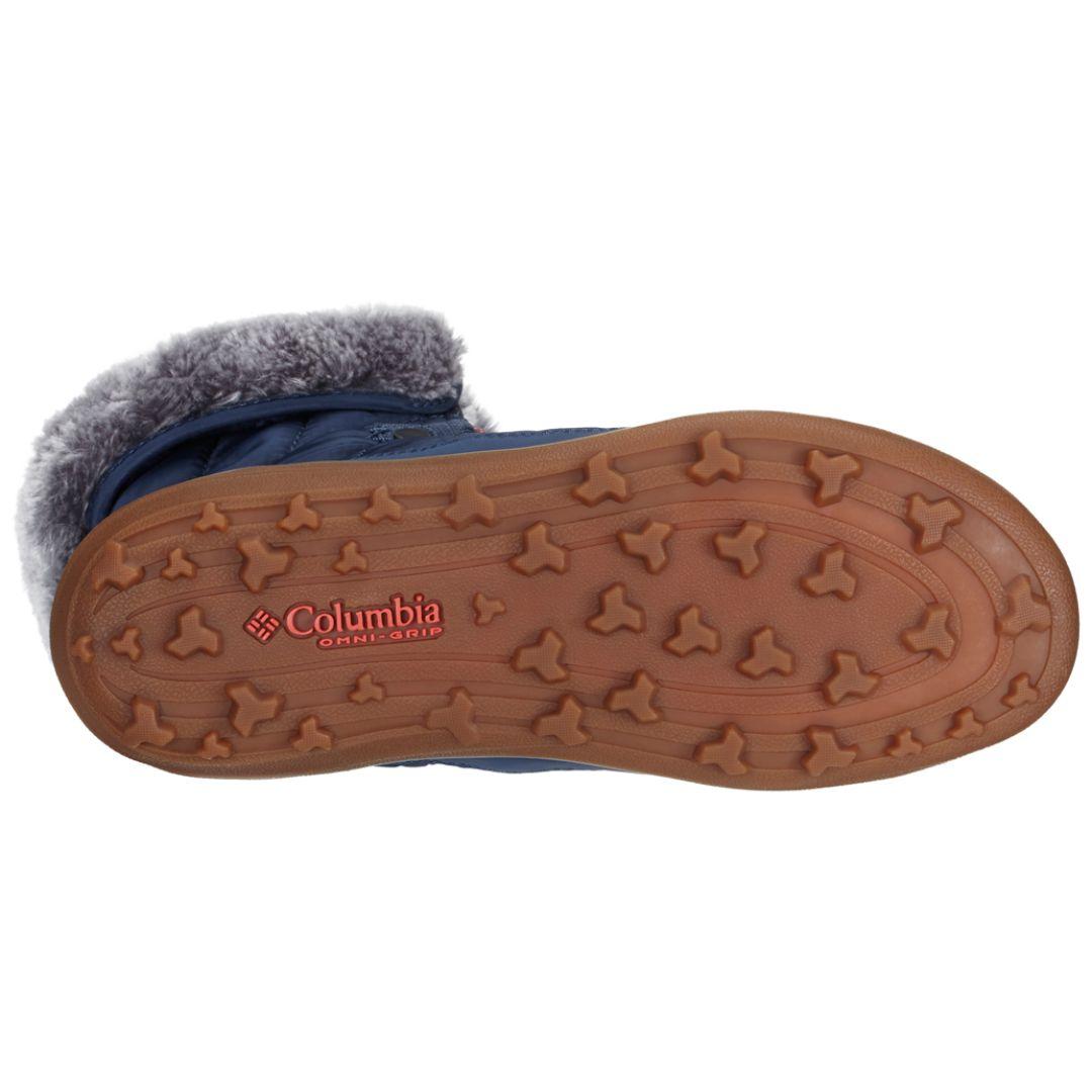 Columbia Women Navy Blue HEAVENLY SHORTY OMNI-HEAT Water Resistant Shoes
