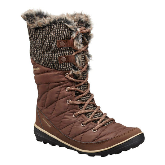 Columbia Women Brown HEAVENLY OMNI HEAT KNIT Water Resistant Shoes