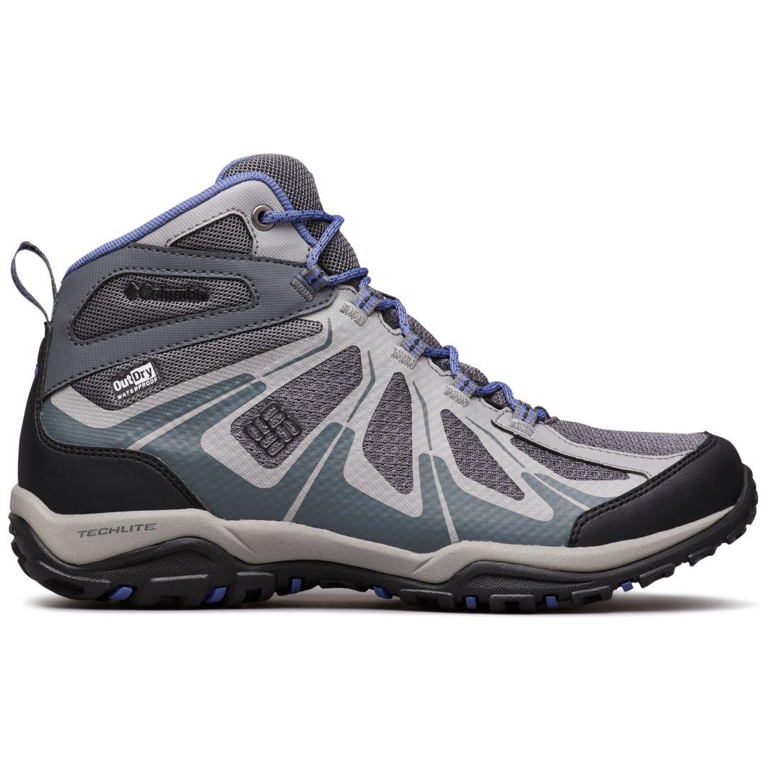 Columbia Women Grey PEAKFREAK XCRSN II XCEL MID OUTDRY (Complete Waterproof)