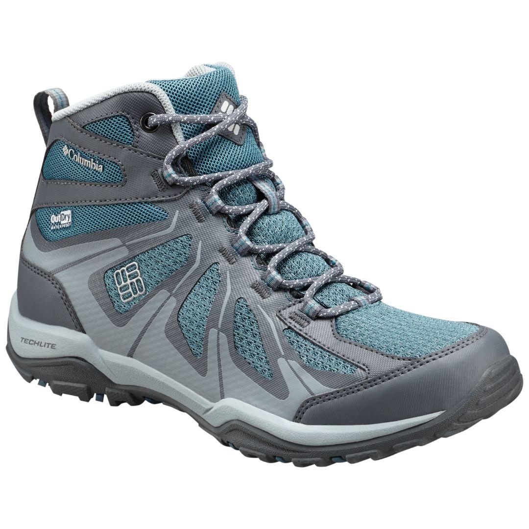 Columbia Women Green PEAKFREAK XCRSN II XCEL MID OUTDRY (Complete Waterproof)