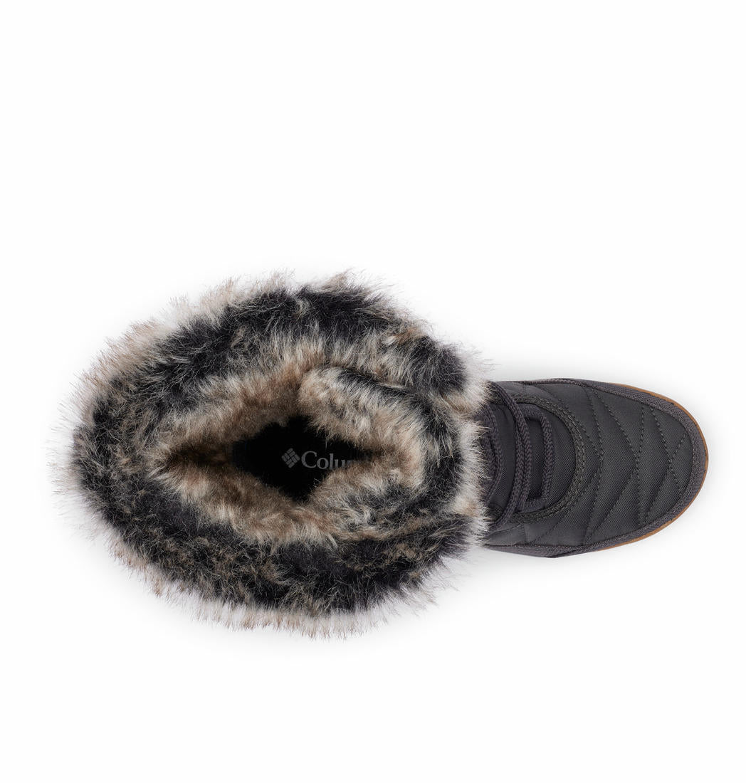 A Women Wearing Columbia Women Black MINX IV