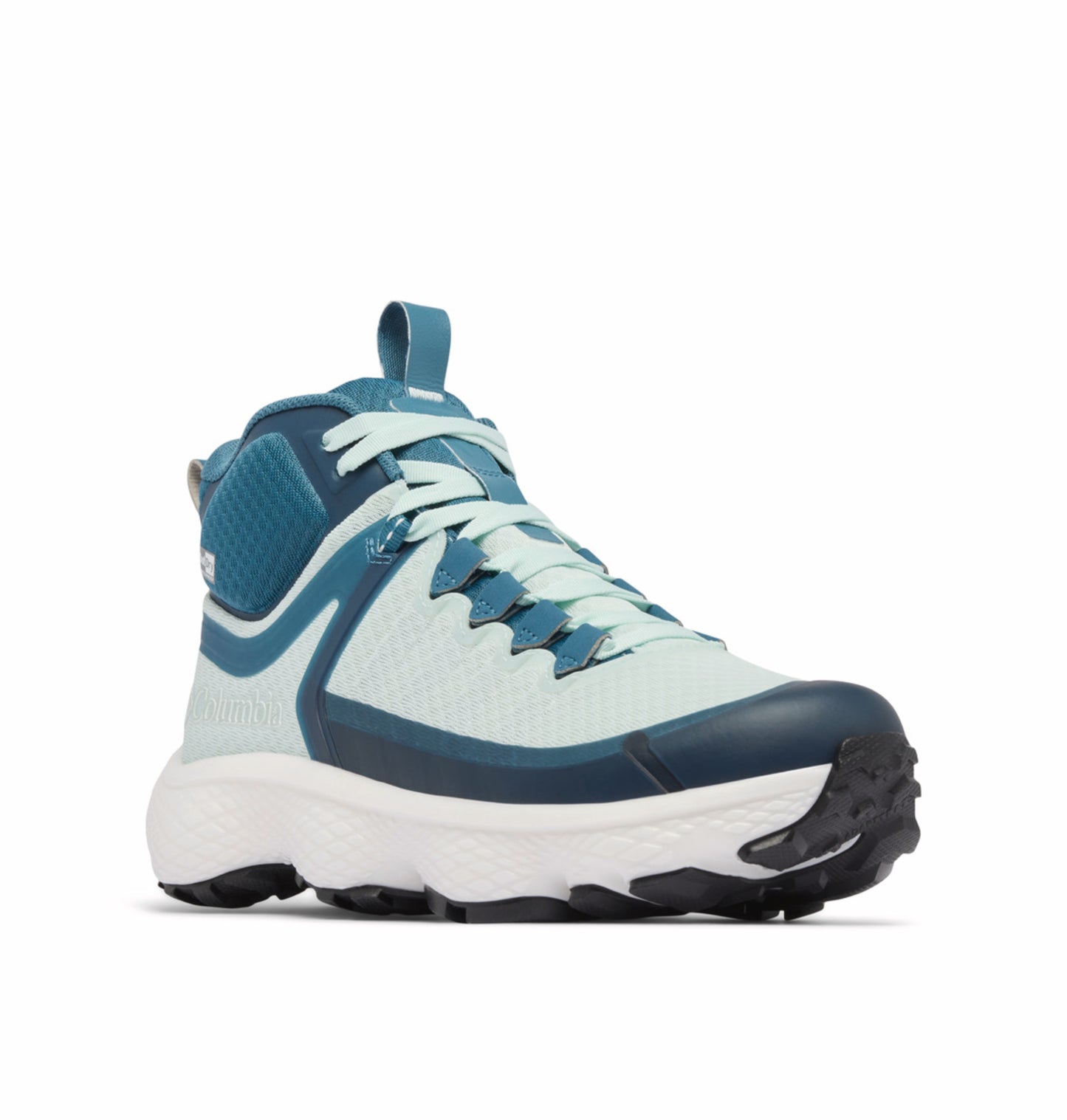 Columbia Women Blue OutDry Escape Thrive Titanium Mid Shoes (Fully Waterproof)