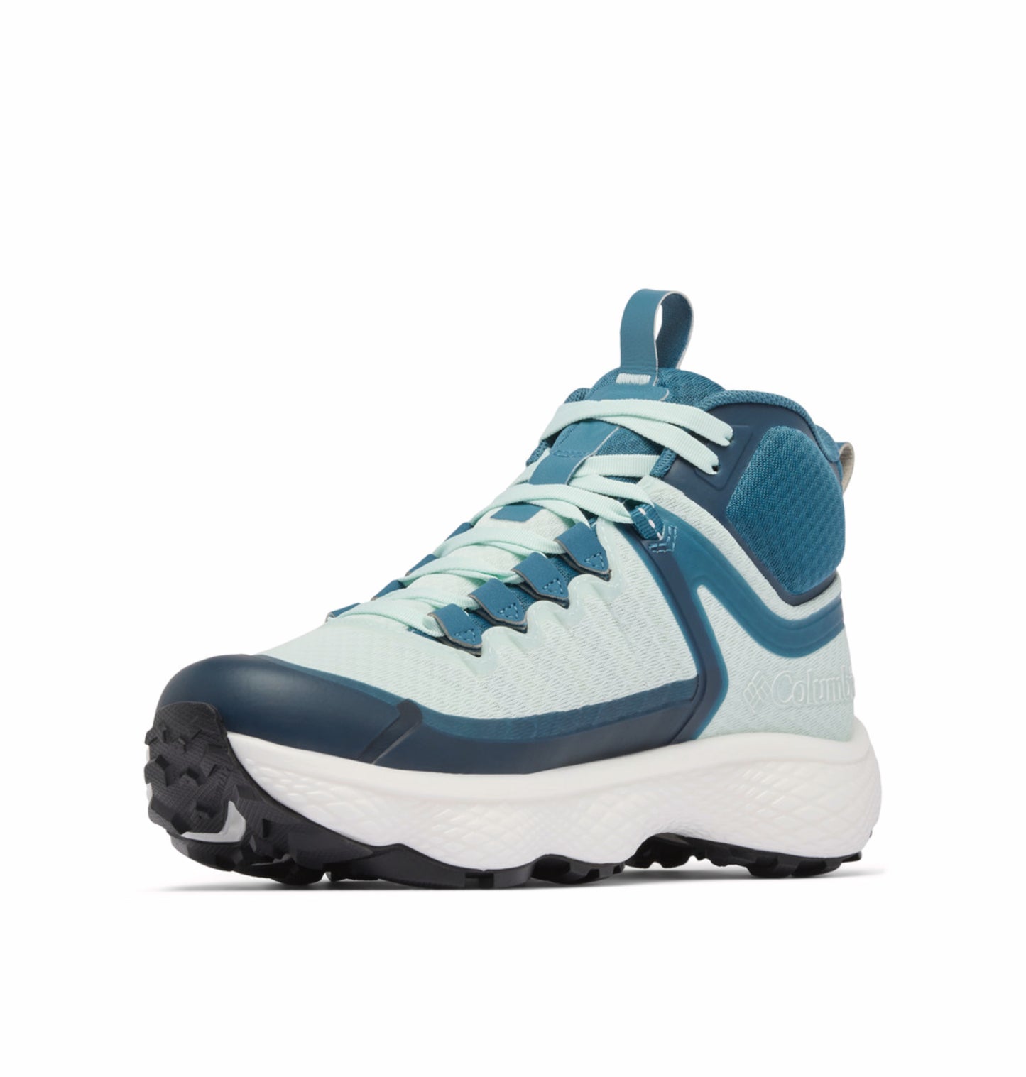 Columbia Women Blue OutDry Escape Thrive Titanium Mid Shoes (Fully Waterproof)