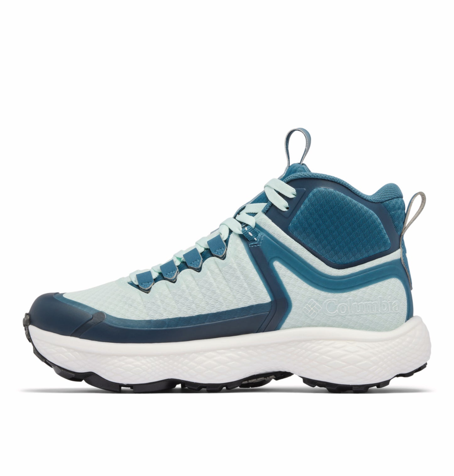 Columbia Women Blue OutDry Escape Thrive Titanium Mid Shoes (Fully Waterproof)