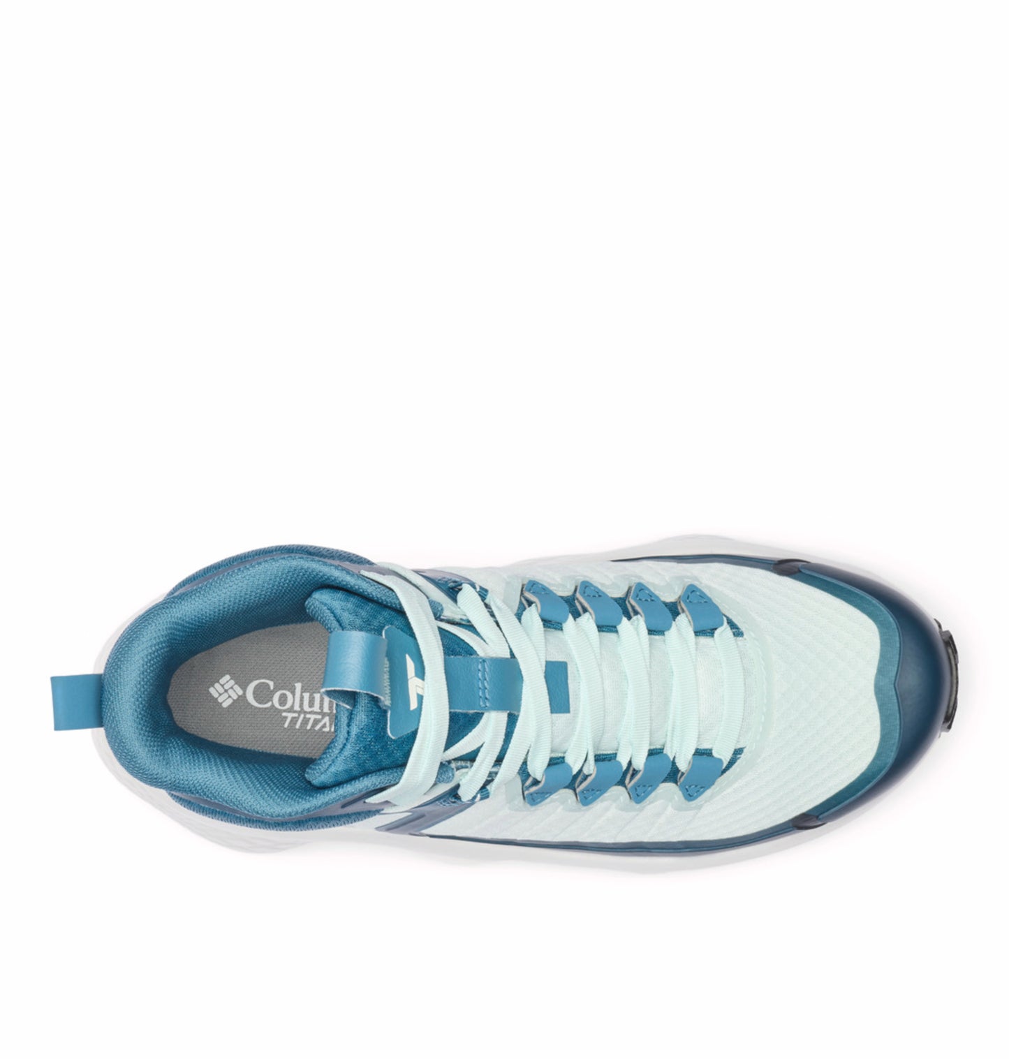 Columbia Women Blue OutDry Escape Thrive Titanium Mid Shoes (Fully Waterproof)