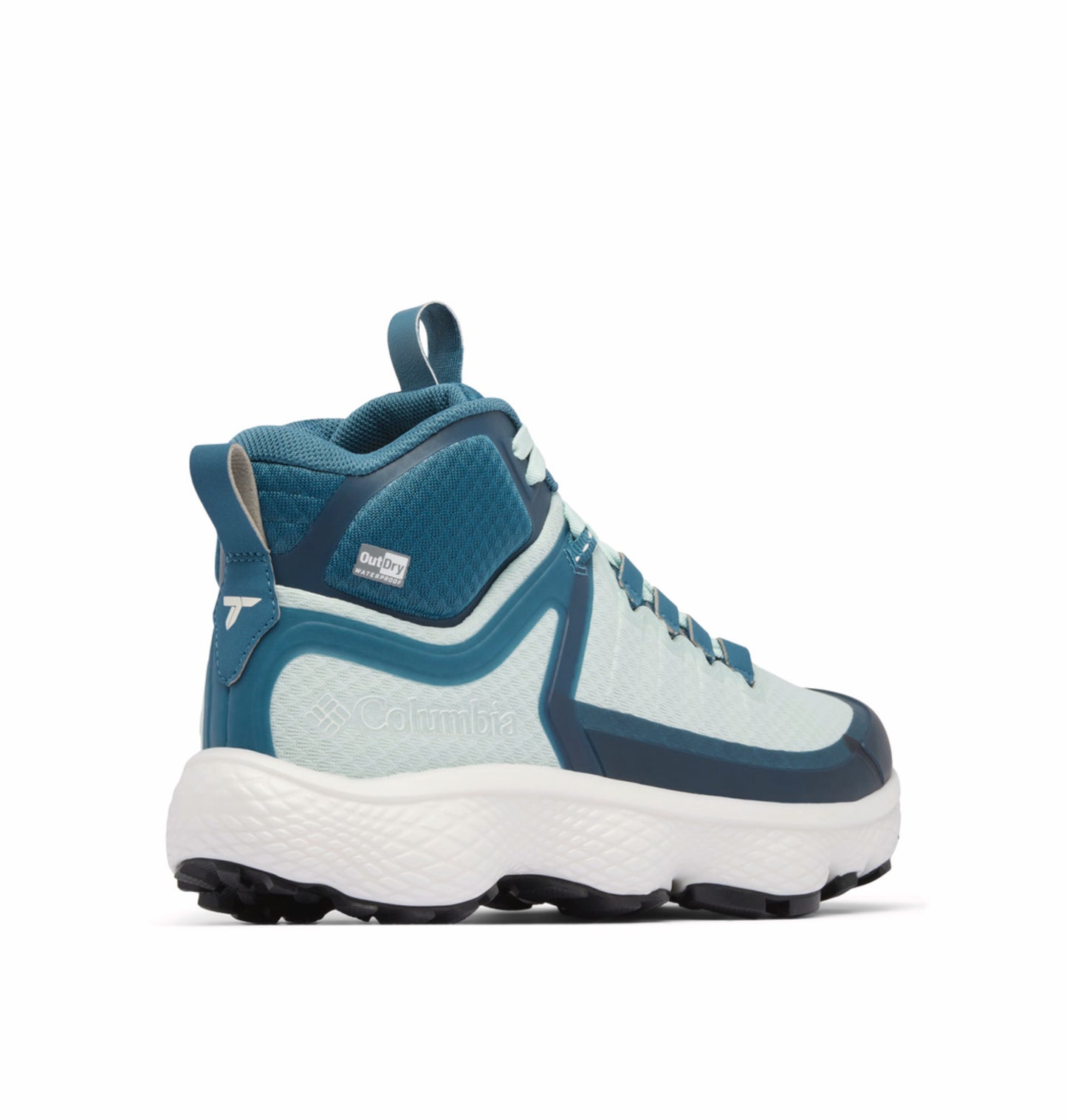 Columbia Women Blue OutDry Escape Thrive Titanium Mid Shoes (Fully Waterproof)