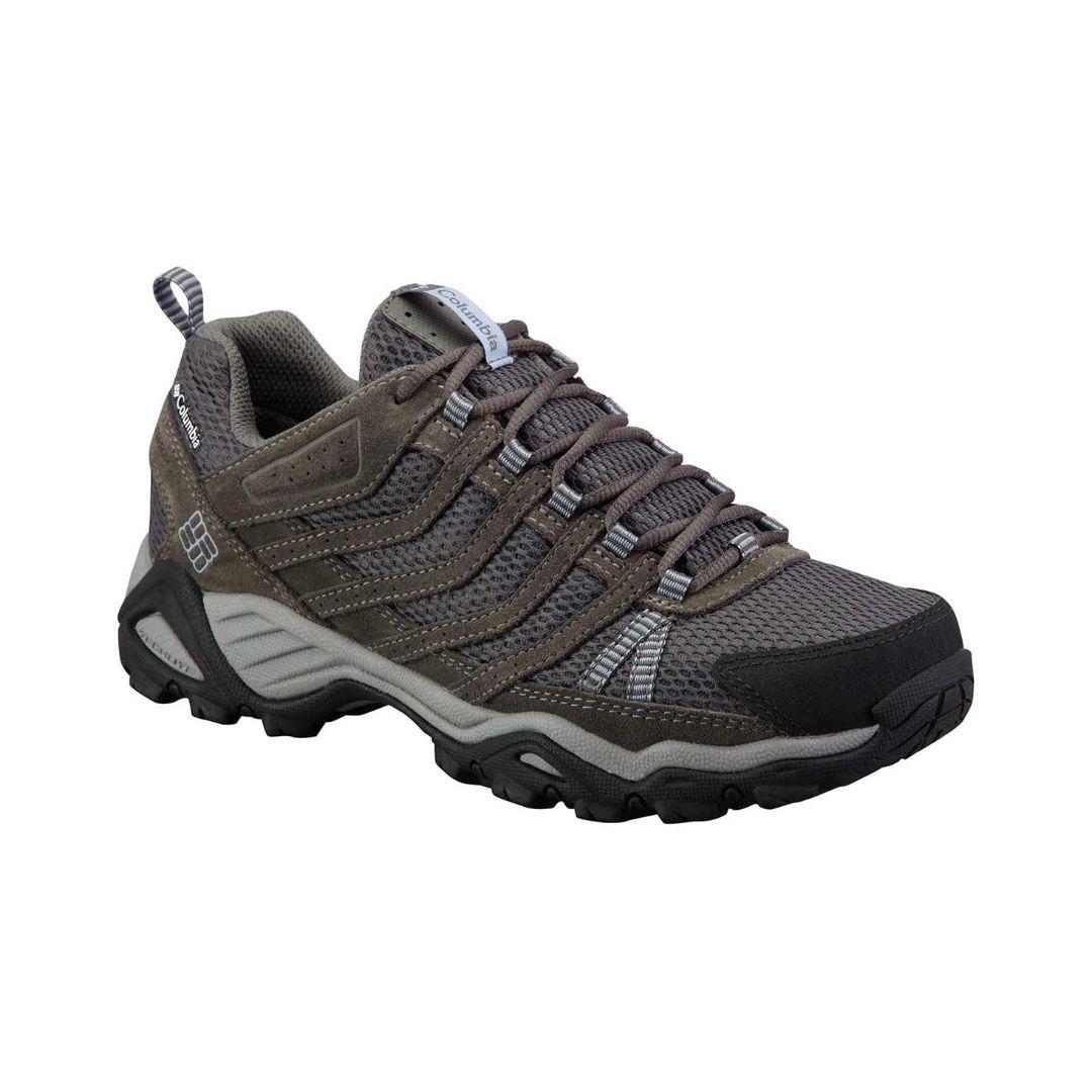 Columbia Women Grey Omni-Grip Helvatia Low Shoes