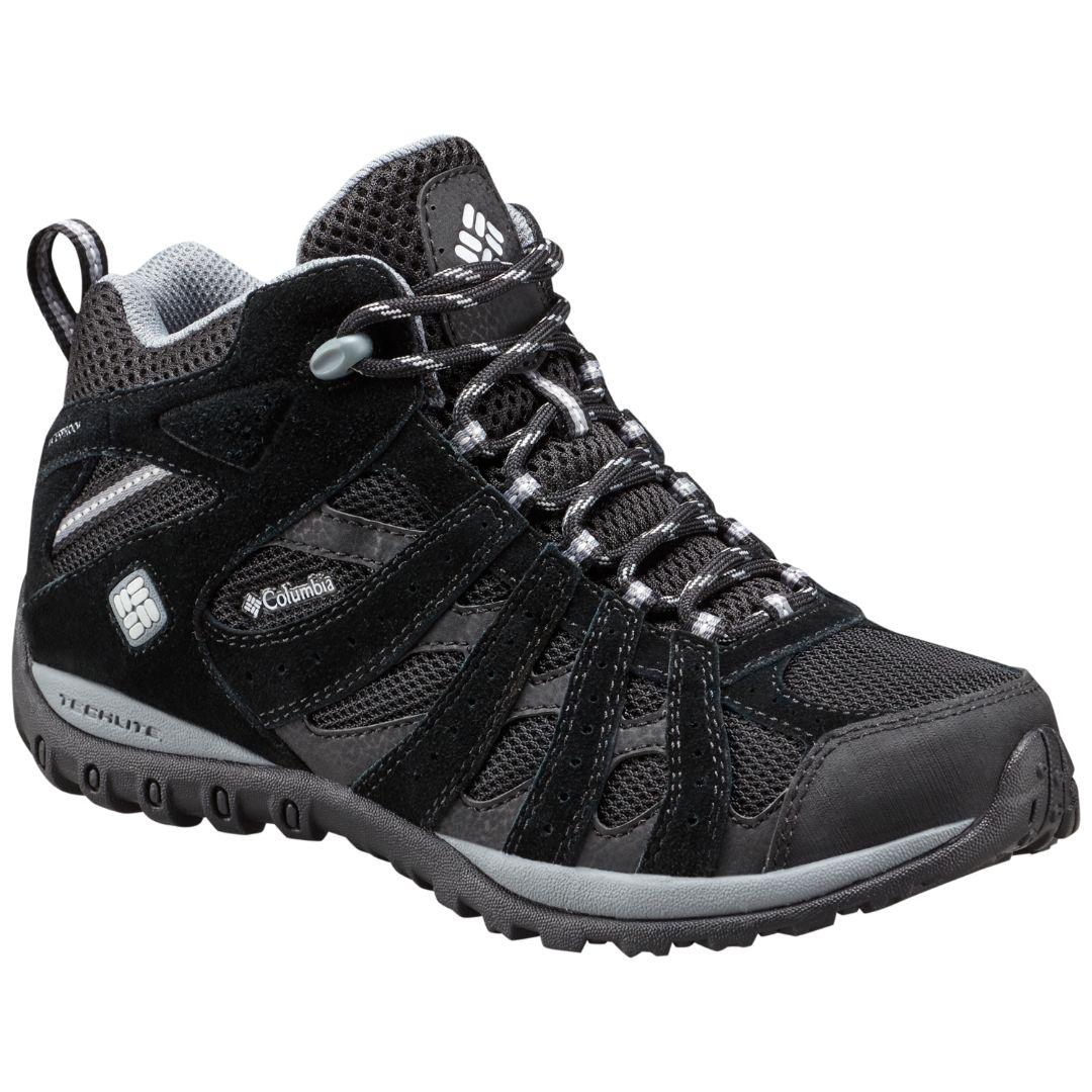 Columbia Women Black REDMOND MID Water Resistant Shoes