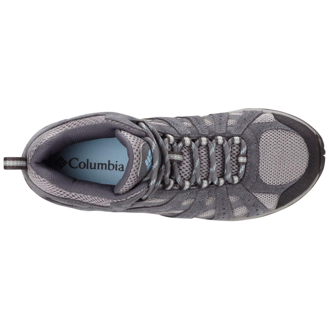 Columbia Women Grey REDMOND MID Water Resistant Shoes