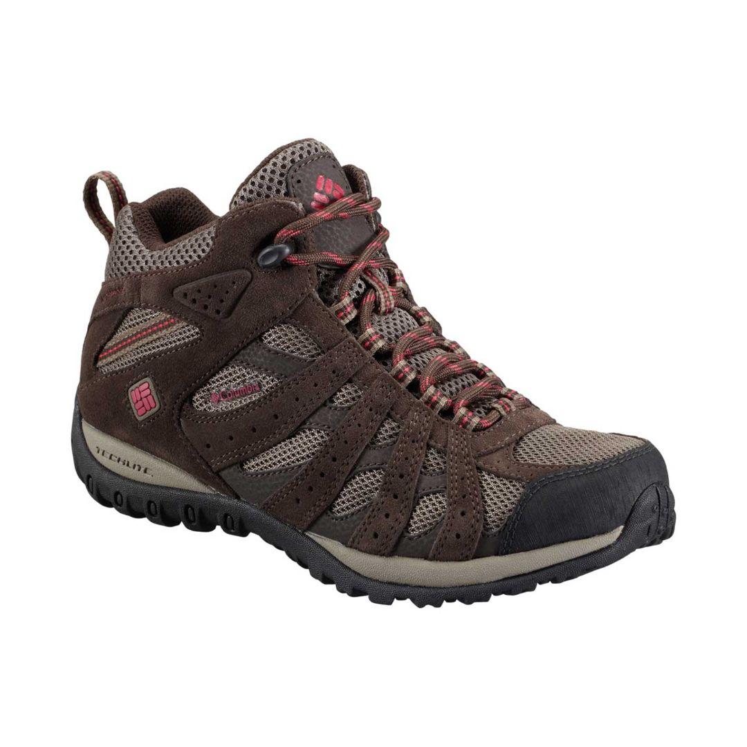 Columbia Women Brown REDMOND MID Water Resistant Shoes