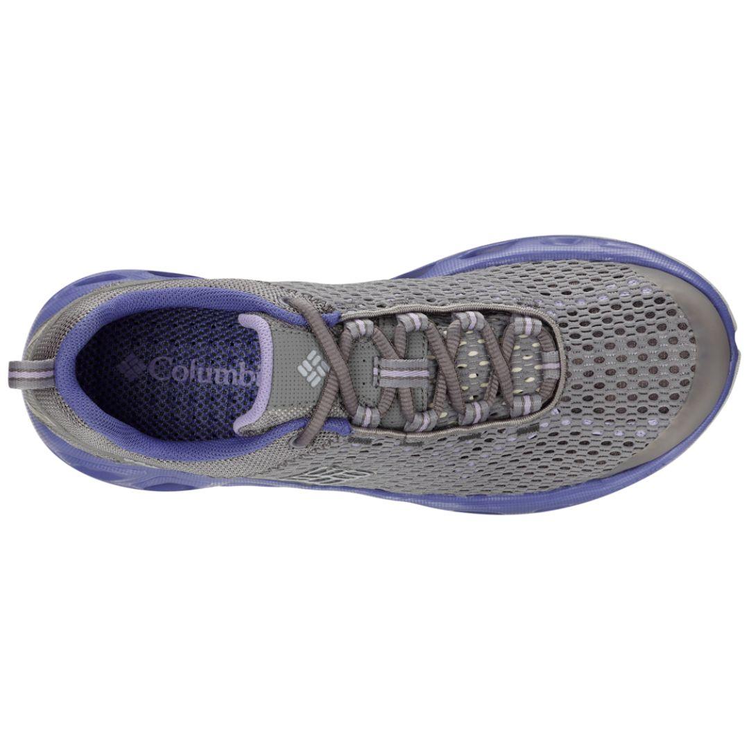 Columbia Women Grey Omni-Grip Drainmaker III Low Shoes