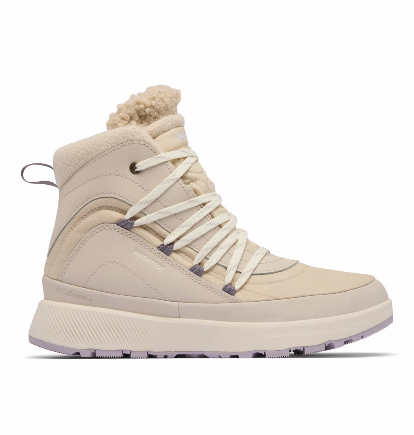 Columbia Women Beige Omni-Heat Reflective Red Hills Mid Shoes
