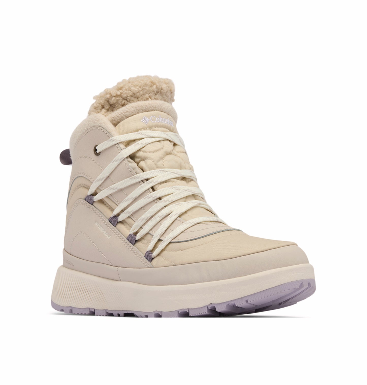 Columbia Women Beige Omni-Heat Reflective Red Hills Mid Shoes