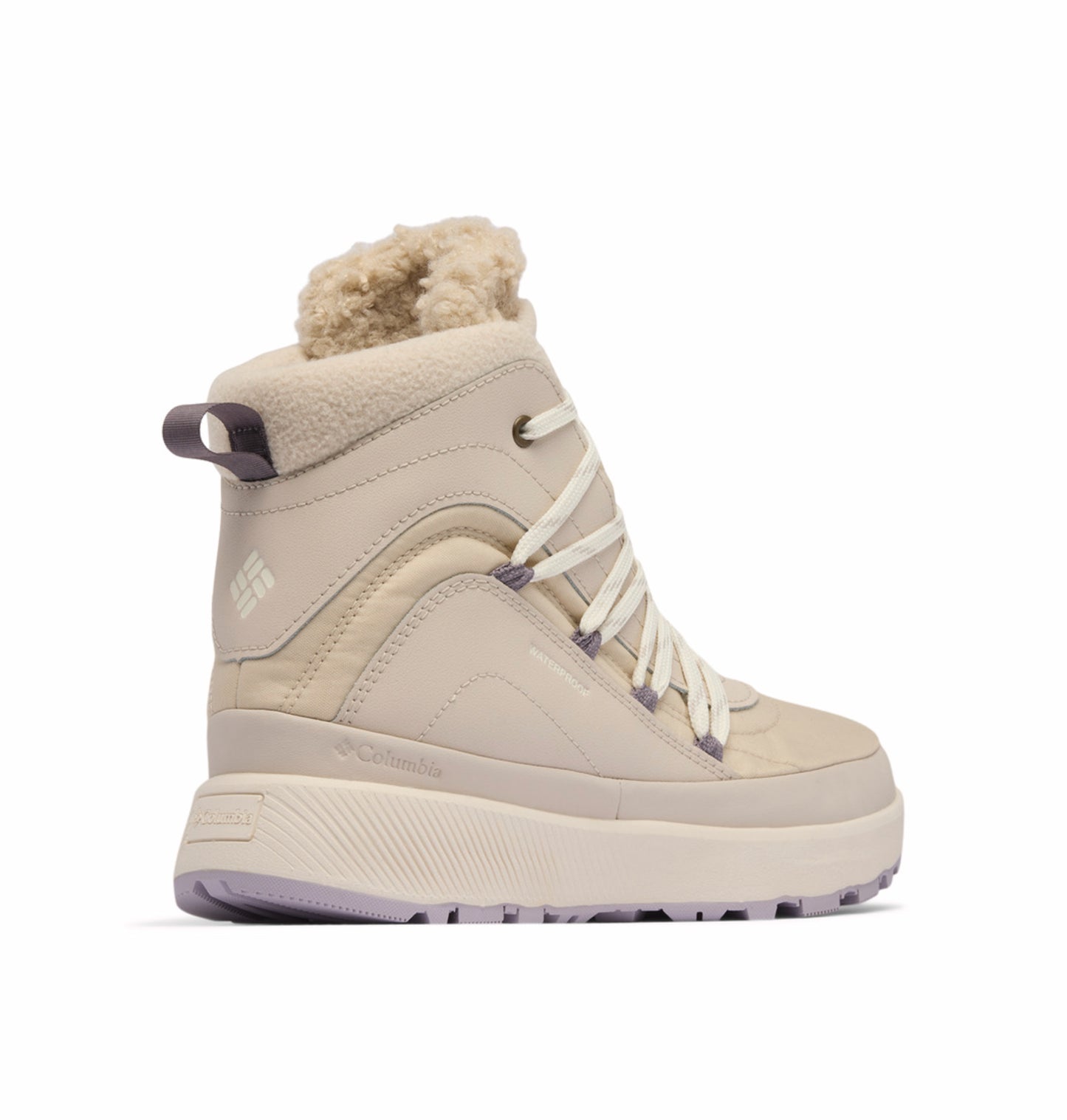 Columbia Women Beige Omni-Heat Reflective Red Hills Mid Shoes