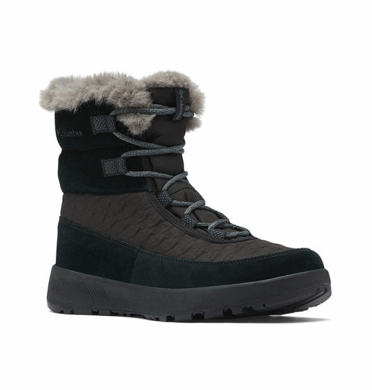 Columbia Women Black SLOPESIDE PEAK LUXE Water Resistant Shoes