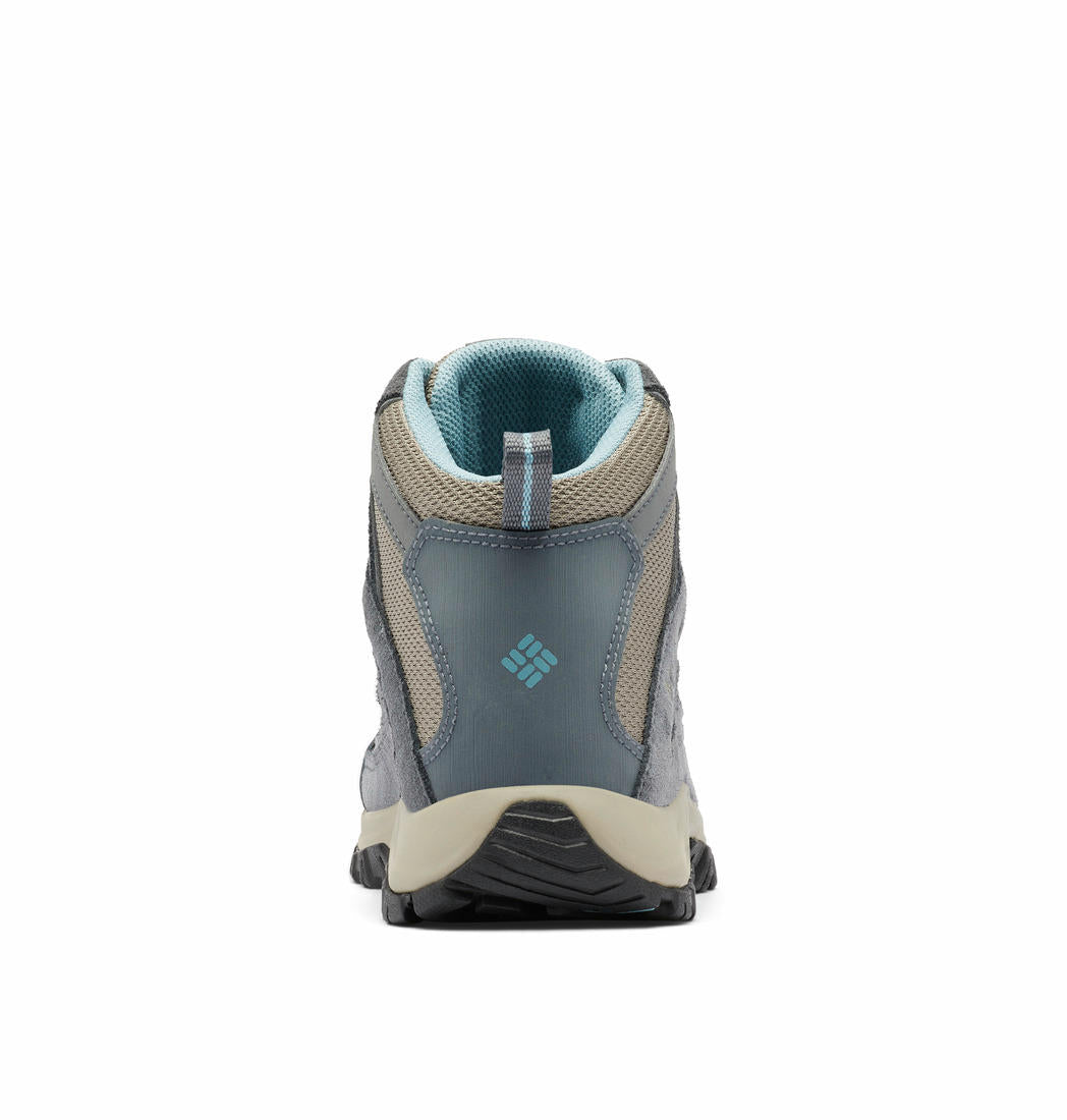 Columbia Women Grey CRESTWOOD MID Water Resistant Shoes