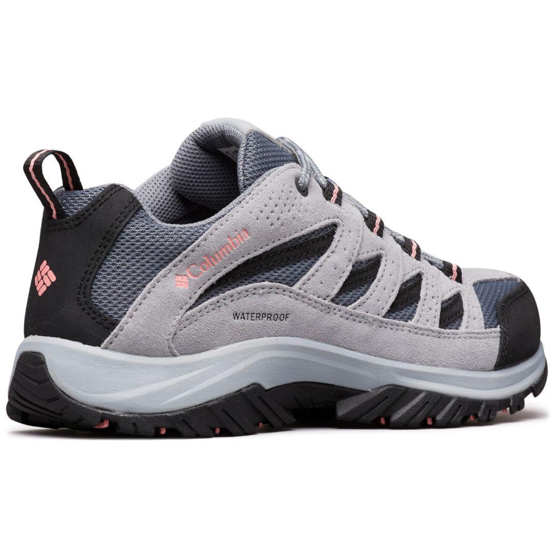 Columbia Women Grey CRESTWOOD Water Resistant Shoes