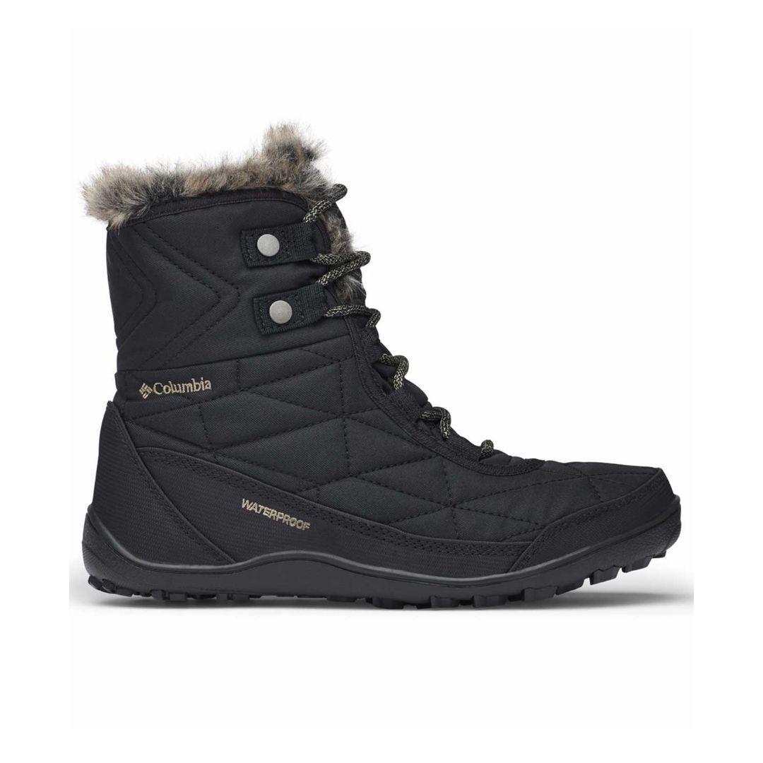 Columbia Women Black MINX SHORTY III Water Resistant Shoes