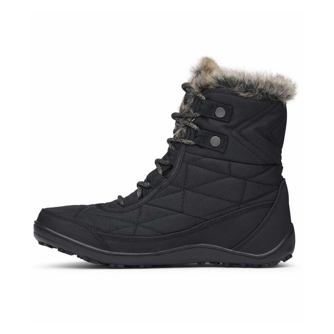 Columbia Women Black MINX SHORTY III Water Resistant Shoes