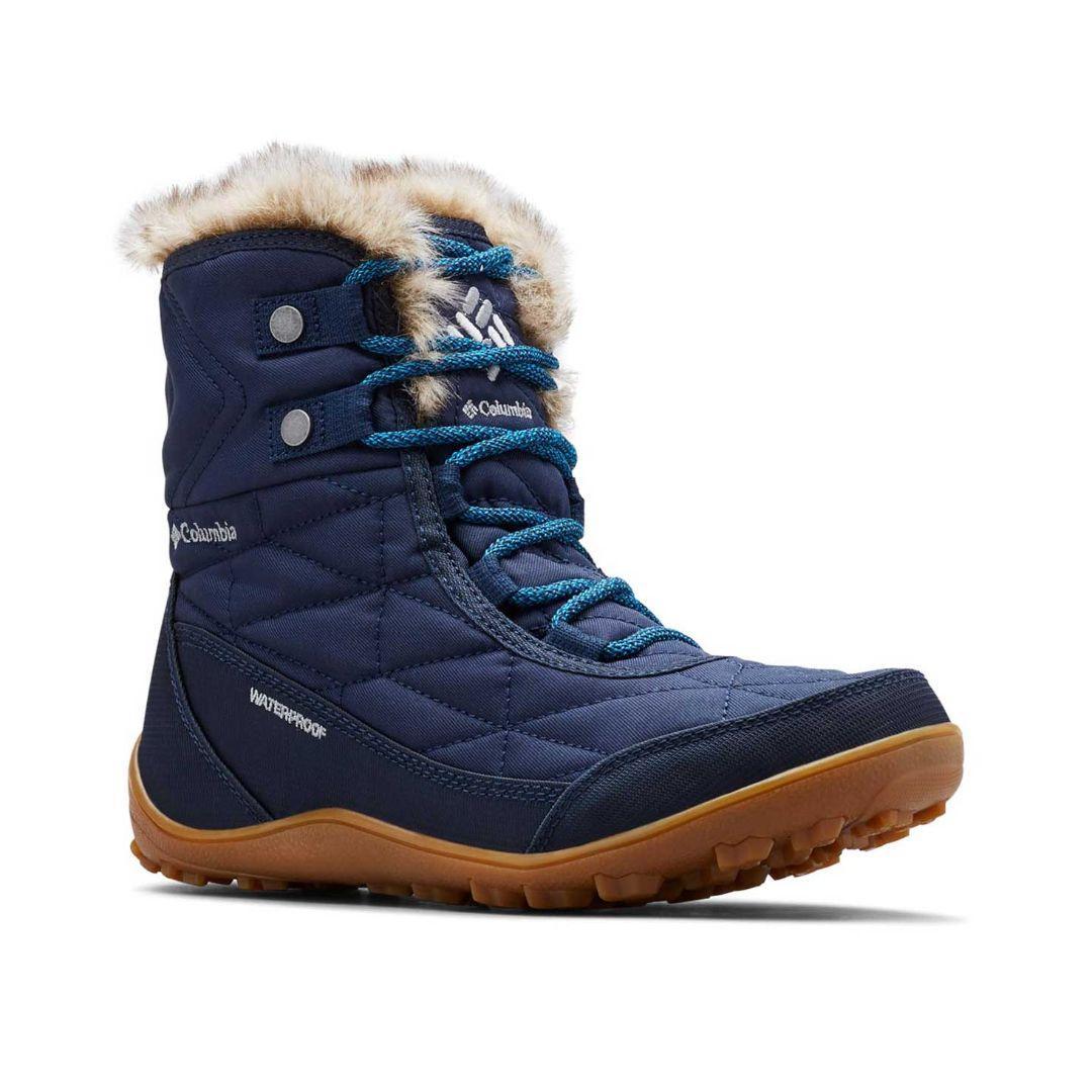 Columbia Women Navy Blue MINX SHORTY III Water Resistant Shoes