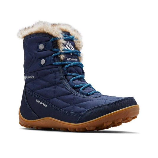 Columbia Women Navy Blue MINX SHORTY III Water Resistant Shoes