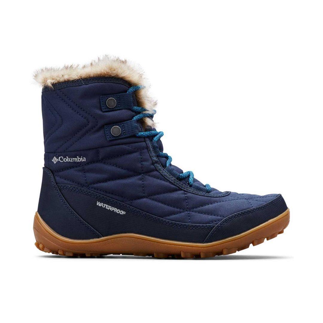 Columbia Women Navy Blue MINX SHORTY III Water Resistant Shoes