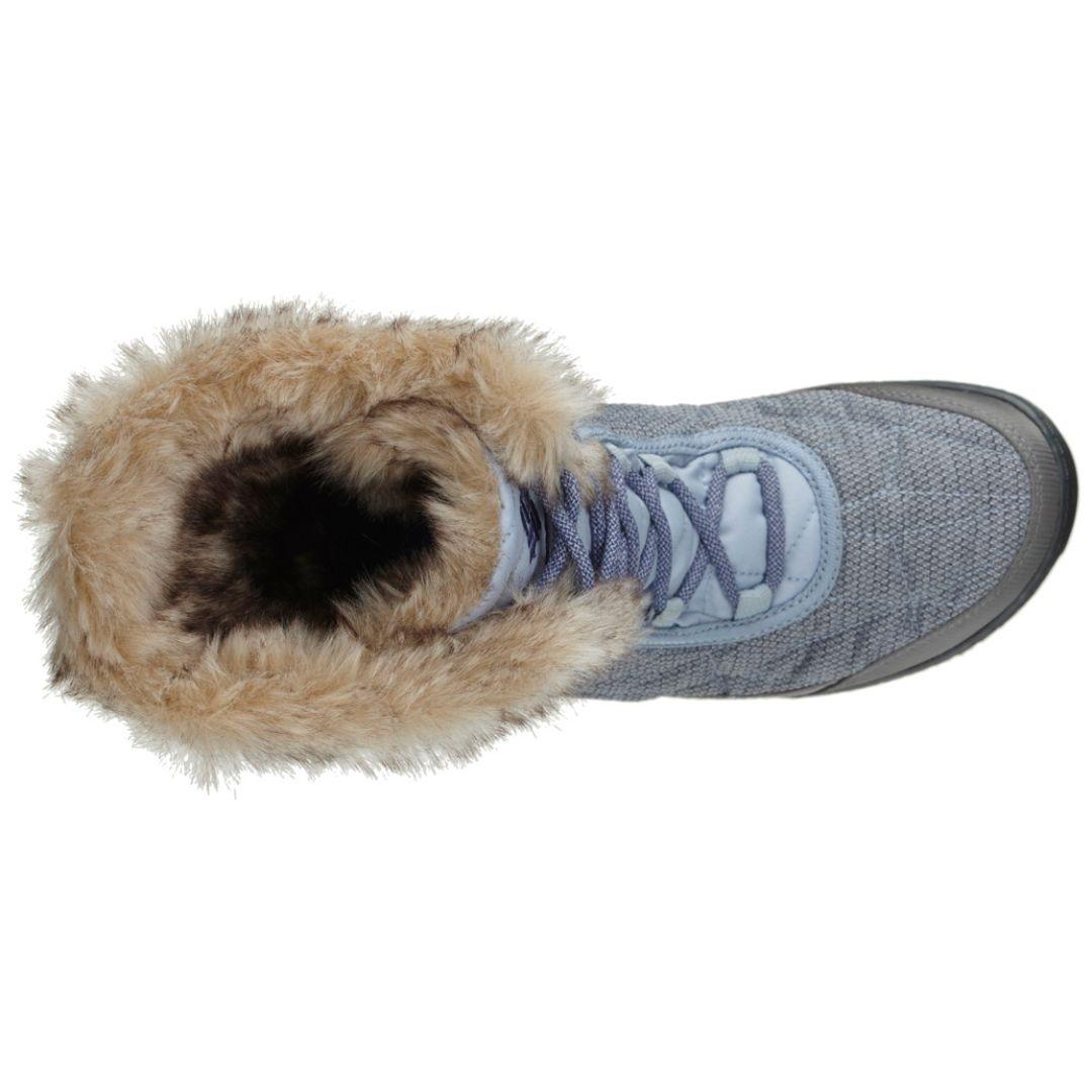 Columbia Women Grey MINX MID III SANTA FE Water Resistant Shoes