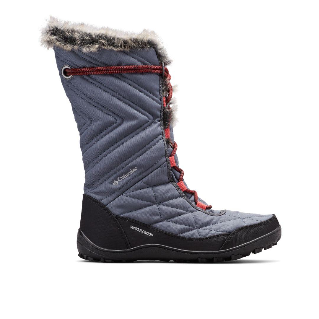 Columbia Women Grey MINX MID III Water Resistant Shoes