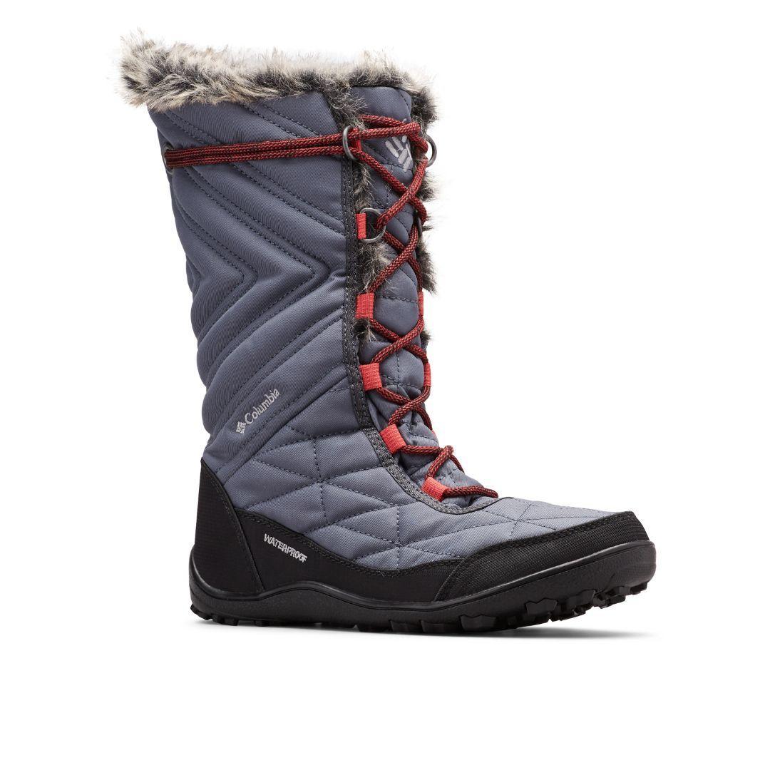 Columbia Women Grey MINX MID III Water Resistant Shoes