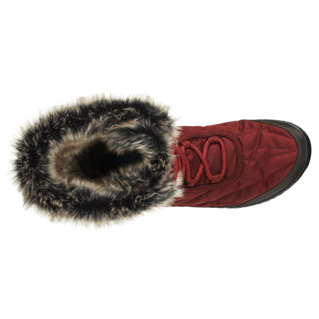 Columbia Women Red MINX MID III Water Resistant Shoes