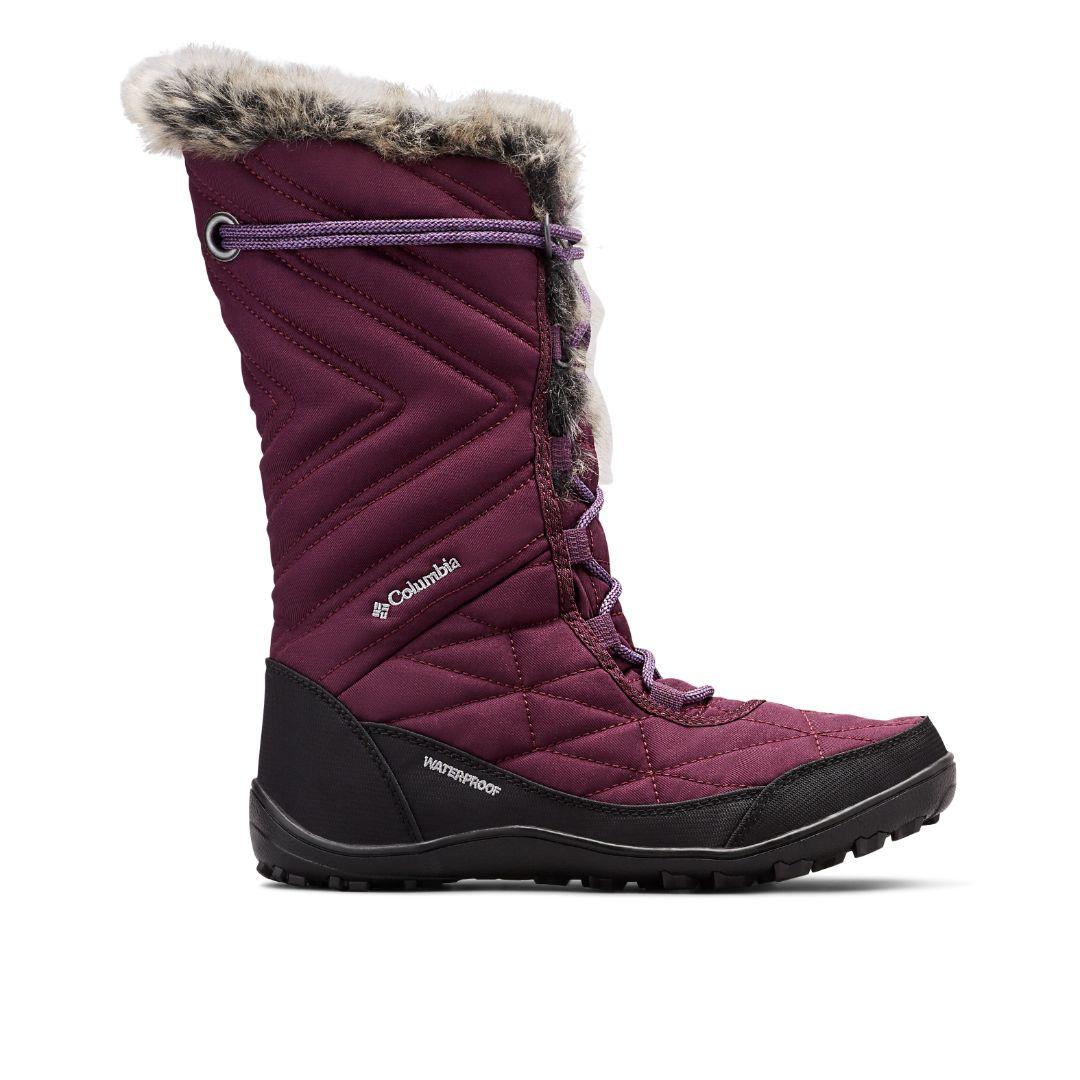 Columbia Women Red MINX MID III Water Resistant Shoes