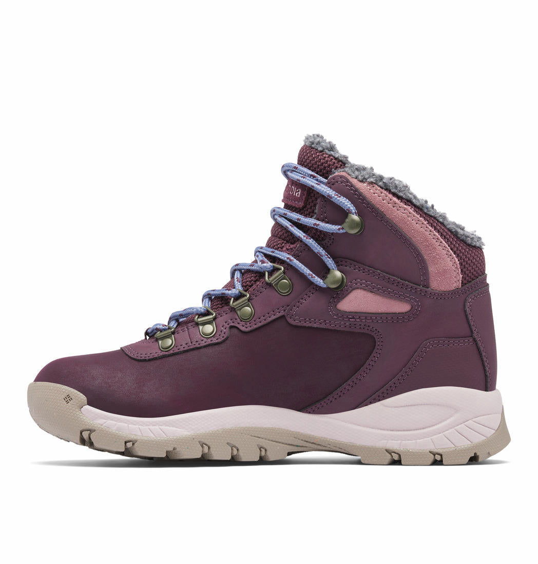 Columbia Womens Maroon NEWTON RIDGE WP OMNI-HEAT II